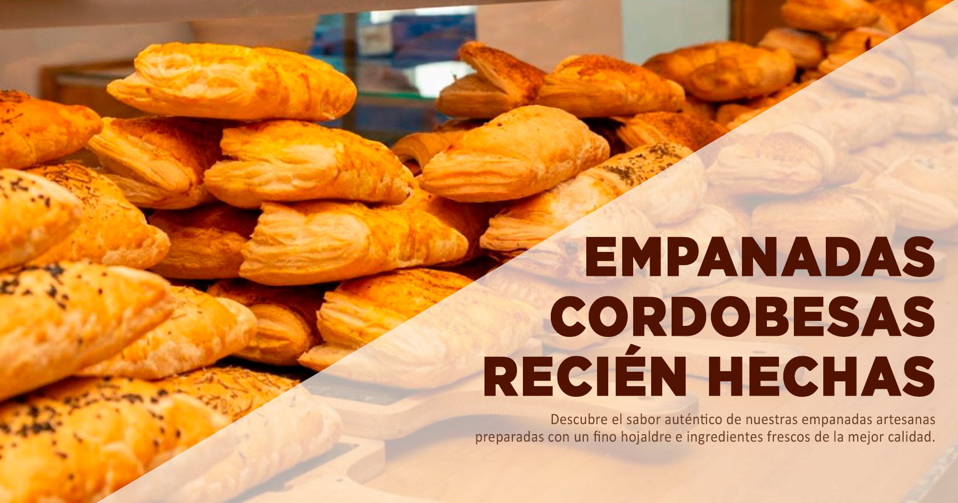 Empanadas recien hechas