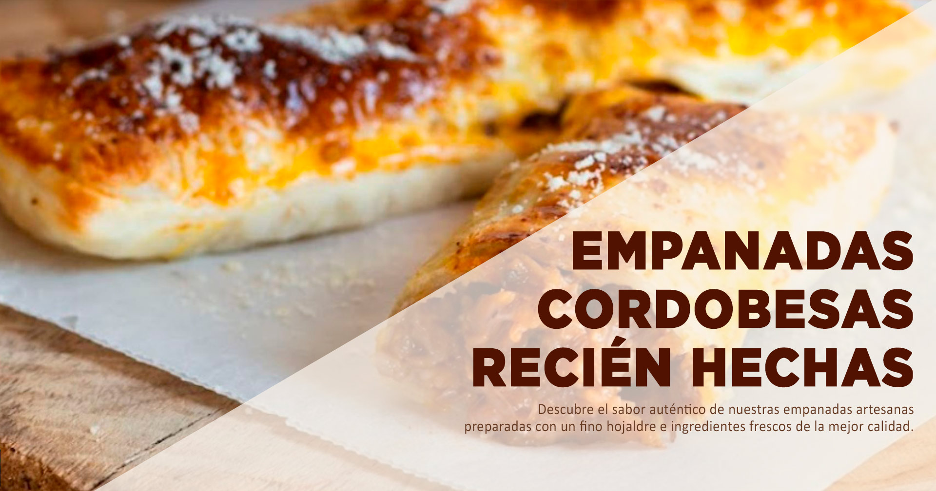 Empanadas recien hechas